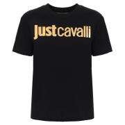 Stijlvolle T-shirts en Polos Just Cavalli , Black , Dames