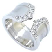 Pre-owned White Gold rings Cartier Vintage , Gray , Dames