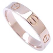 Pre-owned Rose Gold rings Cartier Vintage , Gray , Dames