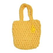 Stijlvolle Deken Shopper Tas JW Anderson , Yellow , Dames