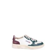 Vintage Sneaker Wit/Aubergine/Petrol Autry , Multicolor , Heren