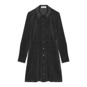 Corduroy jurk gevormd Marc O'Polo , Black , Dames