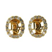 Pre-owned Metal dior-jewelry Dior Vintage , Yellow , Dames