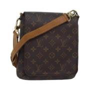 Pre-owned Canvas louis-vuitton-bags Louis Vuitton Vintage , Brown , Da...