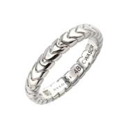 Pre-owned Platinum rings Bvlgari Vintage , Gray , Dames