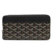 Pre-owned Fabric wallets Goyard Vintage , Brown , Dames