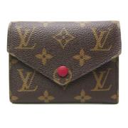 Pre-owned Fabric wallets Louis Vuitton Vintage , Brown , Dames