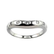 Pre-owned Platinum rings Bvlgari Vintage , Gray , Dames