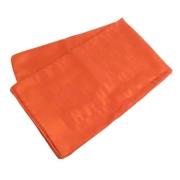 Pre-owned Silk scarves Hermès Vintage , Orange , Dames