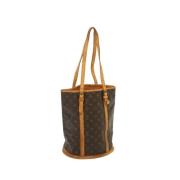 Pre-owned Canvas louis-vuitton-bags Louis Vuitton Vintage , Brown , Da...