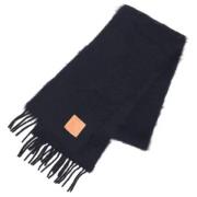 Pre-owned Wool scarves Loewe Pre-owned , Black , Dames