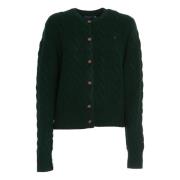 Dameskleding Gebreide kleding Bosgroen Aw24 Ralph Lauren , Green , Dam...