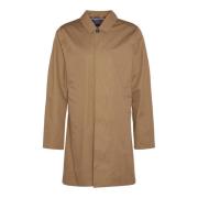 Waterdichte Lange Jas Zand & Blauw Barbour , Beige , Heren