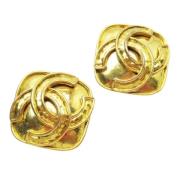 Pre-owned Metal chanel-jewelry Chanel Vintage , Yellow , Dames