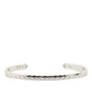 Pre-owned Metal bracelets Chanel Vintage , Gray , Dames