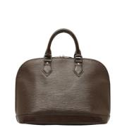 Pre-owned Leather louis-vuitton-bags Louis Vuitton Vintage , Brown , D...