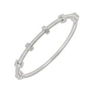 Pre-owned White Gold bracelets Cartier Vintage , Gray , Dames