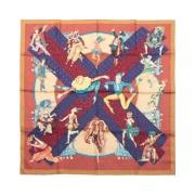 Pre-owned Silk scarves Hermès Vintage , Multicolor , Dames