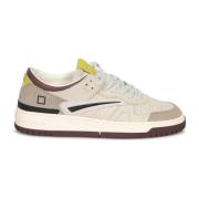 Beige Sneakers voor Mannen D.a.t.e. , Multicolor , Heren