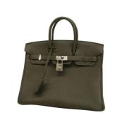 Pre-owned Leather handbags Hermès Vintage , Brown , Dames