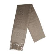 Beige Sjaal Verhoog Stijl Elegantie Corneliani , Beige , Heren