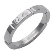 Pre-owned White Gold rings Cartier Vintage , Gray , Dames