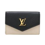 Pre-owned Leather wallets Louis Vuitton Vintage , Black , Dames