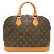 Pre-owned Canvas louis-vuitton-bags Louis Vuitton Vintage , Brown , Da...