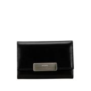 Pre-owned Leather wallets Prada Vintage , Black , Dames