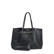 Pre-owned Leather gucci-bags Gucci Vintage , Black , Dames