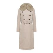 Stijlvolle Jassen Collectie Peuterey , Beige , Dames