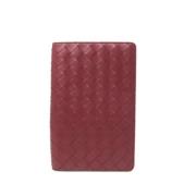 Pre-owned Leather wallets Bottega Veneta Vintage , Red , Dames