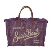 Stijlvolle Tassen Collectie MC2 Saint Barth , Purple , Dames