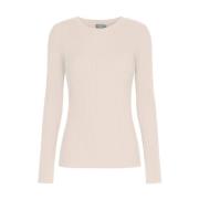 Stijlvolle Pullover voor Vrouwen No man's land , Beige , Dames