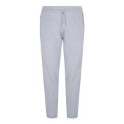 Luxe Kasjmier Broek Licht Ivoor Grijs Eleventy , Gray , Heren