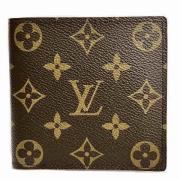 Pre-owned Canvas wallets Louis Vuitton Vintage , Brown , Heren