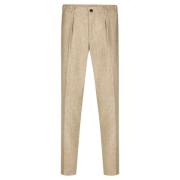 Beige Chino Broek Rlxfit Profuomo , Beige , Heren