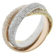 Pre-owned Yellow Gold rings Cartier Vintage , Yellow , Dames