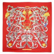 Pre-owned Silk scarves Hermès Vintage , Multicolor , Dames