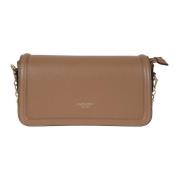 Leren Crossbody Tas Avenue 67 , Brown , Dames