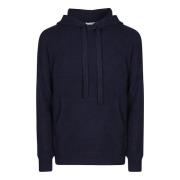 Kasjmier Hoodie met Verstelbare Capuchon Laneus , Blue , Heren