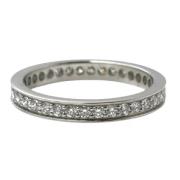 Pre-owned Platinum rings Cartier Vintage , Gray , Dames