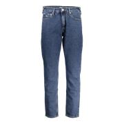 Blauwe katoenen jeansbroek Tommy Hilfiger , Blue , Heren