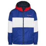 Heren Tjm Omkeerbare Gewatteerde Jas Tommy Jeans Tommy Hilfiger , Blue...