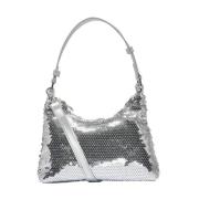 Kinderen Sequin Schoudertas Accessoire Only , Gray , Dames