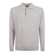 Stijlvolle Polo Shirts en Tees Brunello Cucinelli , Gray , Heren