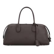 Media leren tas met hangslot Tod's , Brown , Dames