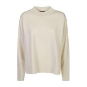 Witte Sweater Collectie Roberto Collina , White , Dames