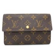 Pre-owned Canvas wallets Louis Vuitton Vintage , Brown , Dames