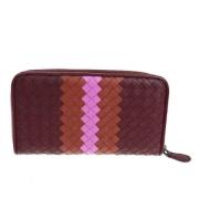 Pre-owned Leather wallets Bottega Veneta Vintage , Multicolor , Dames